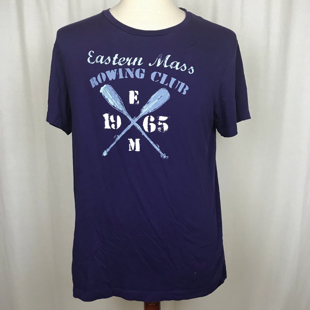 J Crew MENS Medium T Shirt Purple - Picture 1 of 7